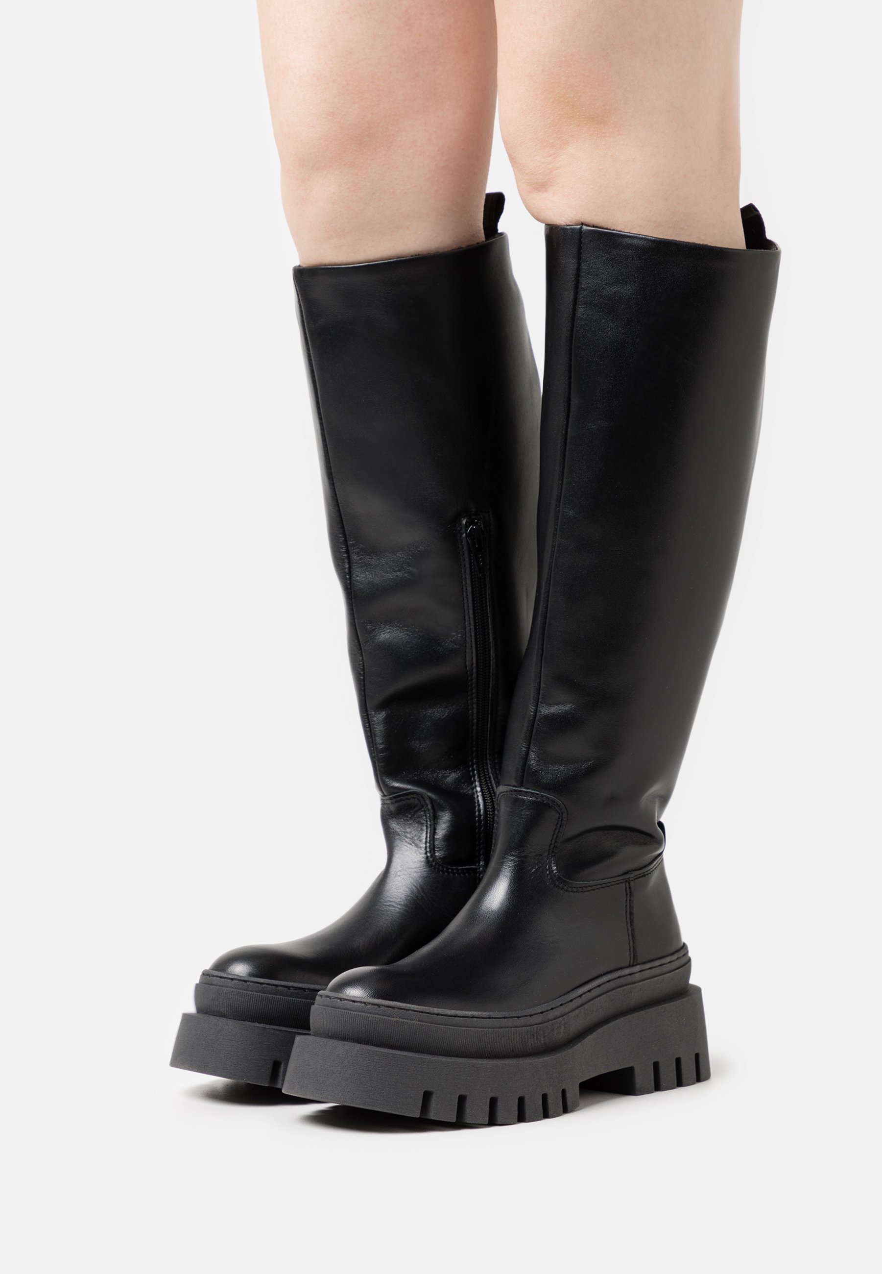 Tamaris Plateaulaarzen - black/zwart - Zalando.nl