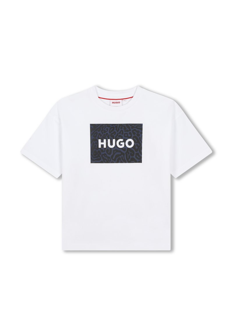 HUGO Kids T-shirt print wit