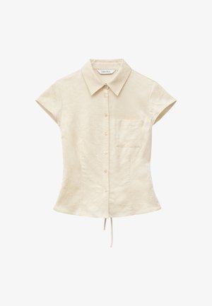 & OTHER STORIES, & OTHER STORIES TIE-BACK SHIRT - Chemisier - white