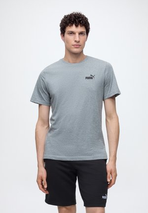 Puma, LOGO TEE - Обикновена тениска - medium gray heather
