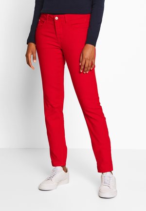 Jeans Straight Leg - red