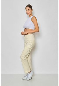 Elara Jeans a sigaretta - beige