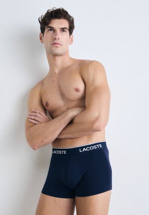 Lacoste UNDERWEAR TRUNK - Onderbroeken - navy blue/overview/liamone/green/red-navy blue