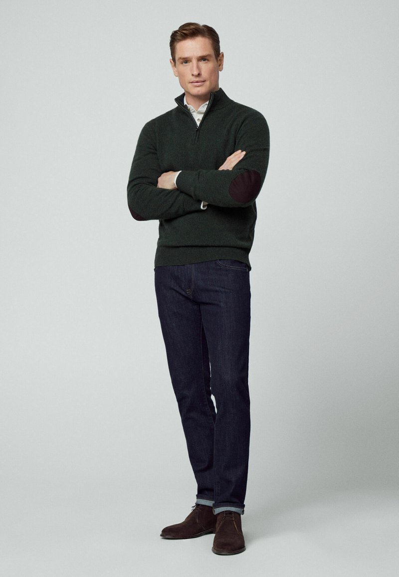 Hackett London Trui donkergroen Hackett London Trui donkergroen