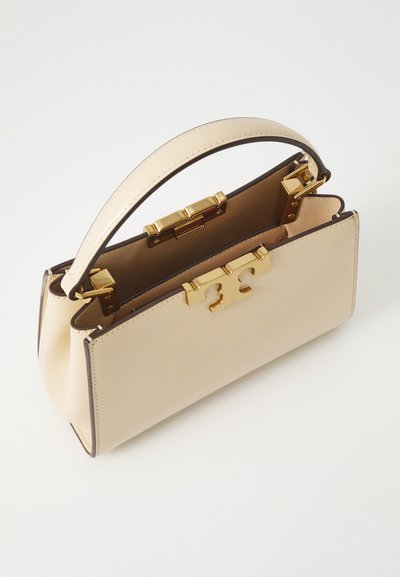 Tory Burch ELEANOR SPAZZOLATO MINI SATCHEL - Håndtasker - vanilla soft serve
