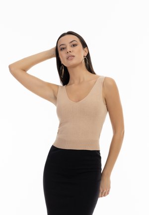 faina TANK - Top - beige