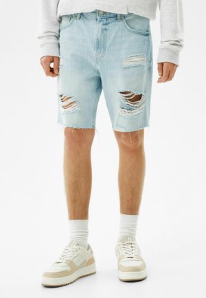 Jeansshort - light blue