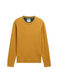 Strickpullover - mustard melange