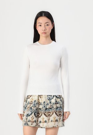 CREW - Topper langermet - new off white