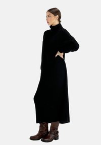 Elara Vestito lungo - schwarz