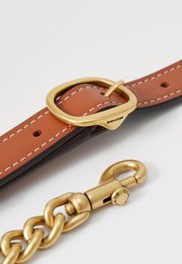 COACH SIGNATURE JULIET SHOULDER BAG - Käekott - cocoa/burnished amber