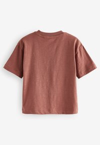 Next SHORT SLEEVE CHARACTER - T-shirts print - orange dinosaur