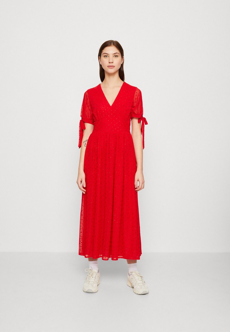 Never Fully Dressed RED HEART DRESS Maxi dress red Zalando.ie