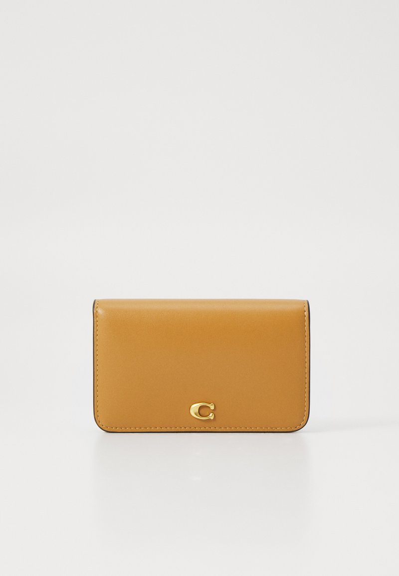 COACH ESSENTIAL SLIM CARD CASE - Lommebok - honey brown