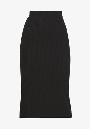 PCKYLIE MIDI SKIRT  - Pouzdrová sukně - black