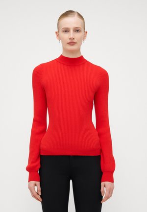 ONLIBI HIGH NECK  - Pullover - mars red