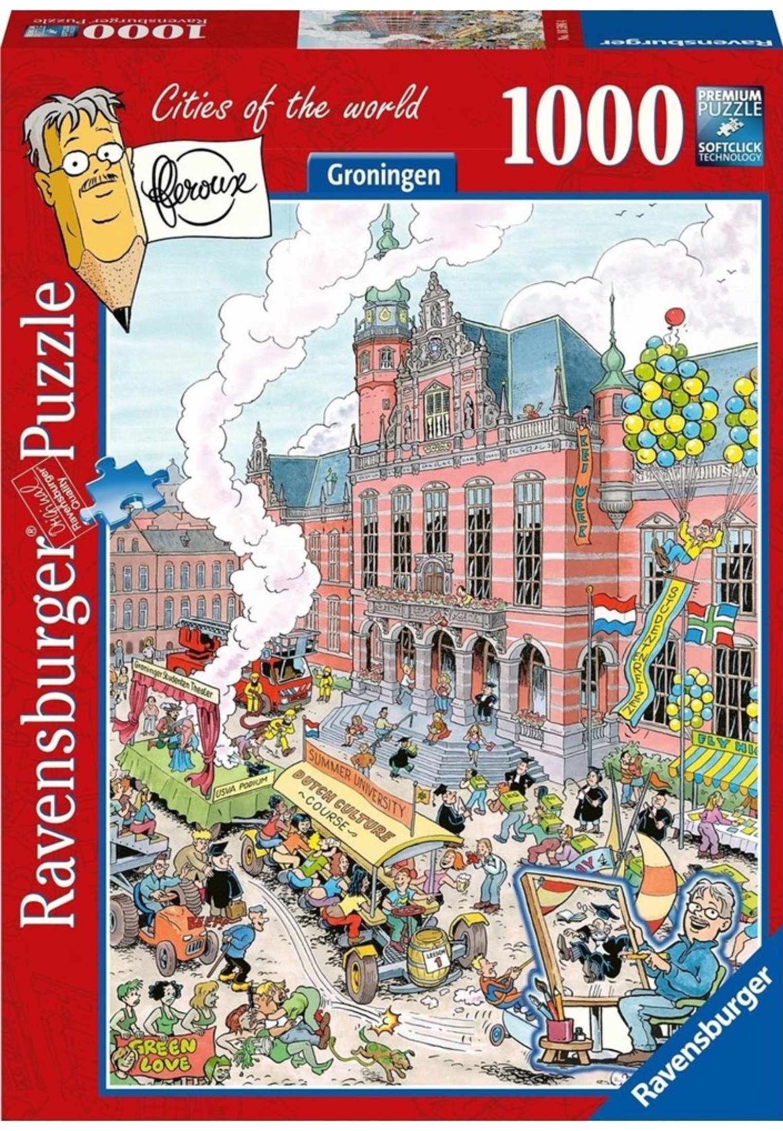 Ravensburger GRONINGEN - Puzzel - multicoloured/meerkleurig - Zalando.nl