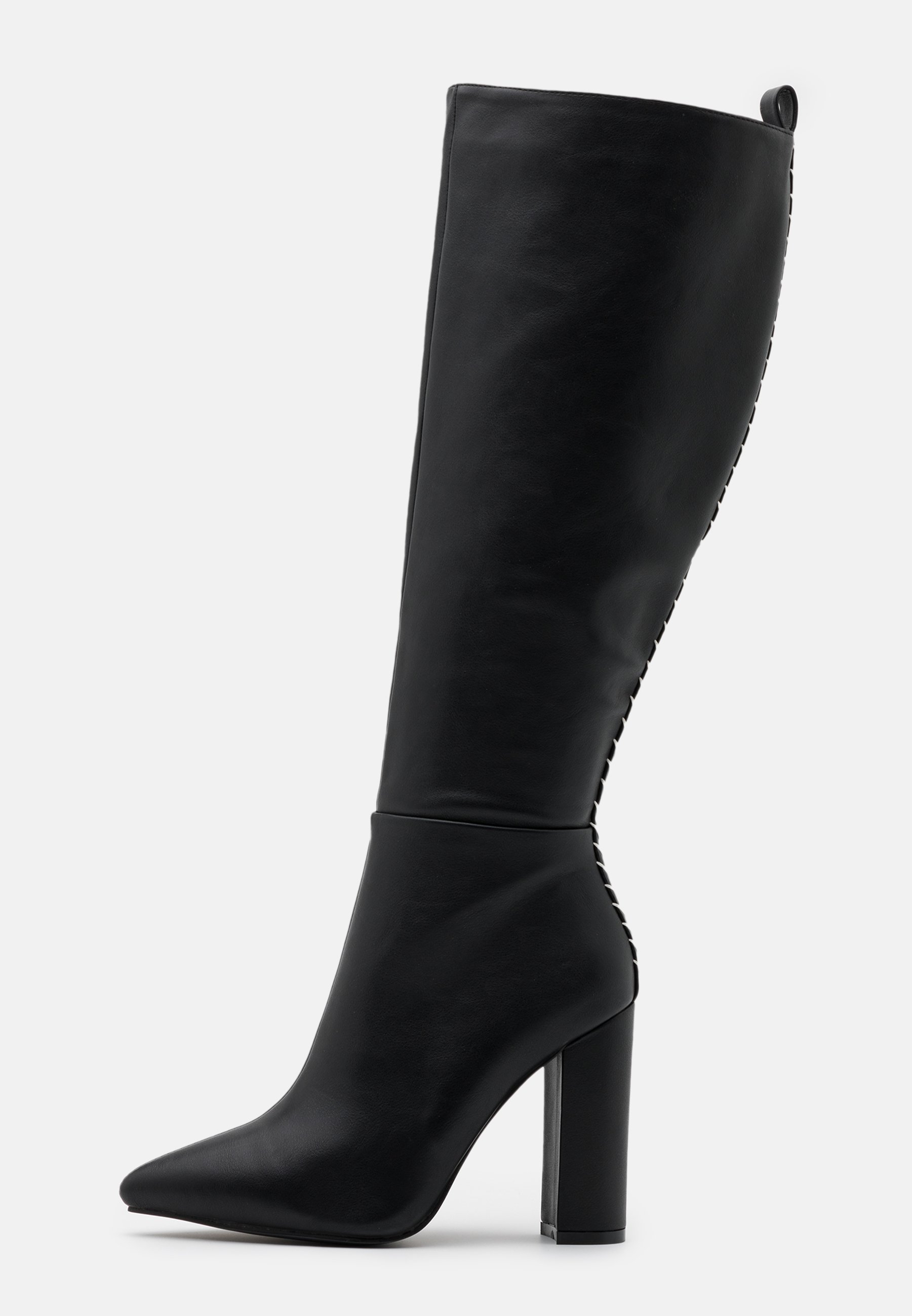 wide fit heeled boots
