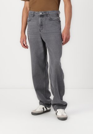 ONSFIVE BAGGY - Relaxed fit jeans - medium grey denim