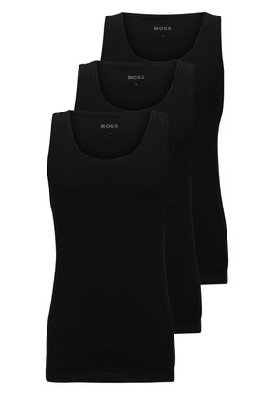 BOSS TANK CLASSIC 3 PACK - Undershirt - black