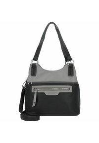 Tom Tailor Sharon Shopper Bag Black - Borsa a Spalla Nero con Cerniera