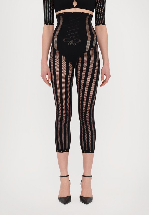 SEAMLESS HIGH WAISTED CAPRI - Leggings - Trousers