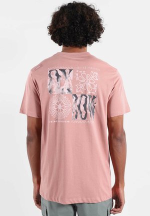 SNAP - T-shirt imprimé - dusty rose