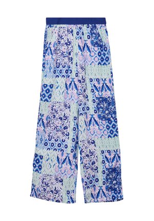 WIDE  LOOSE FIT - Stoffhose - blau