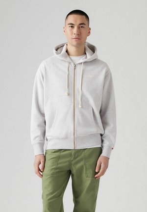 AUTHENTIC FULL - Sweatjacke - light gray htr bros