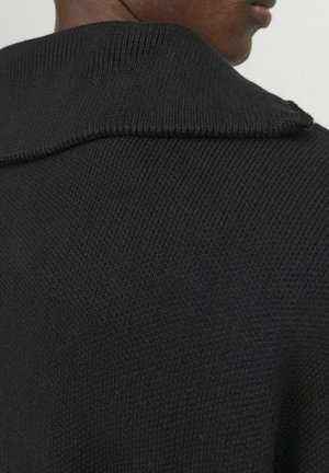JACK & JONES Jorvesterbro Knit Maglione Uomo Con Mezza Cerniera - Lavorato A Maglia