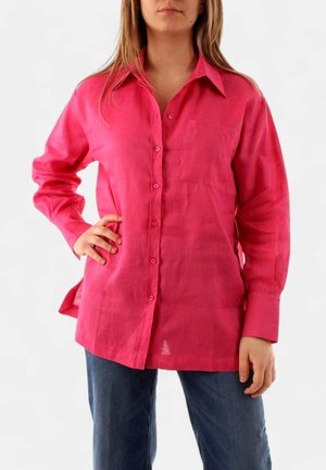 Hemdbluse - fucsia