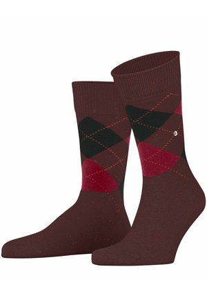 Burlington DUNDEE - Socken - merlot