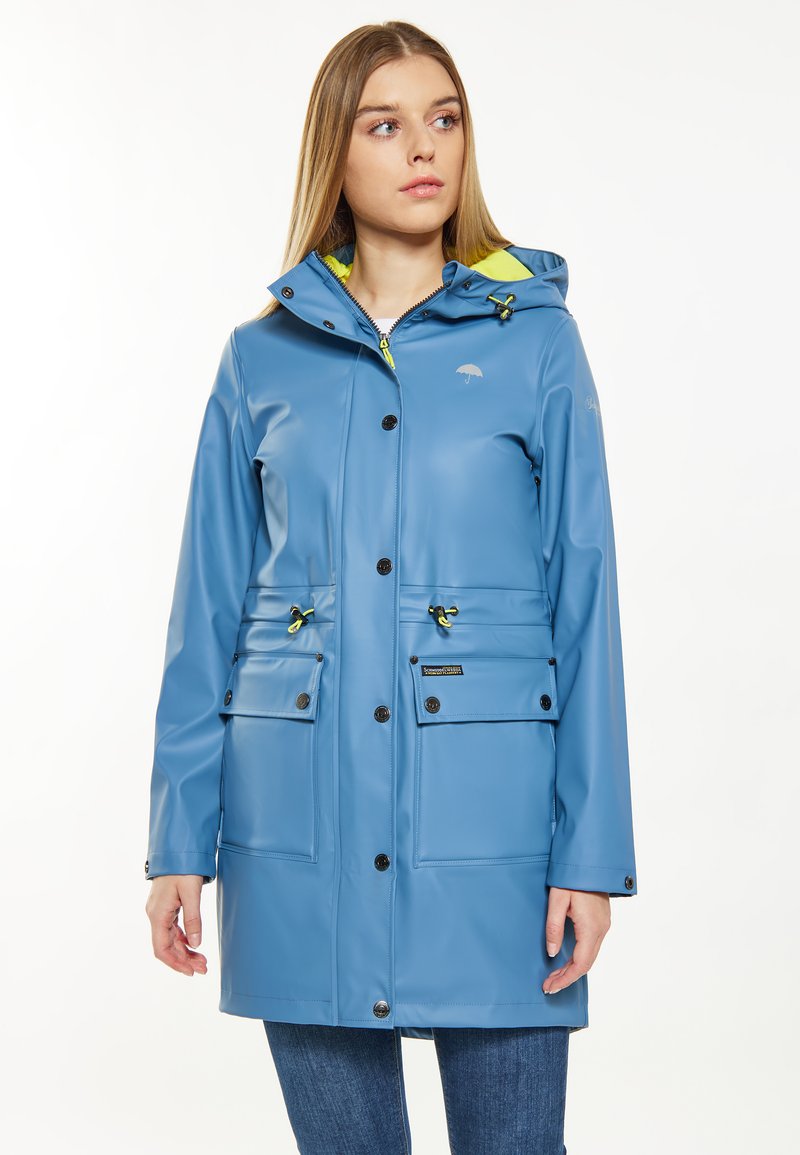 Schmuddelwedda Parka - stahlblau