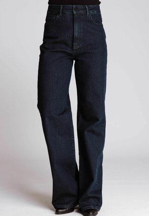 ZHANA  - Wide Leg - blue denim