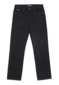 BAURES STRAIGHT - Calças de ganga de perna direita - deep black