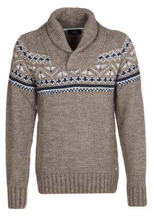 Jersey de punto - mottled beige