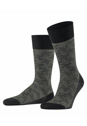 FALKE MIGHTY NEST  - Socken - black