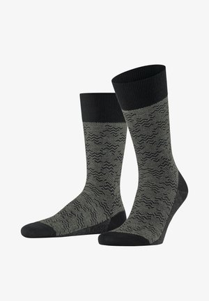 FALKE MIGHTY NEST - Socken - black