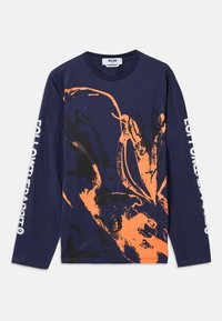 Langærmet T-shirt - ink blue