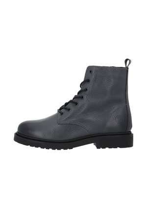 BIAK - Lace-up ankle boots - grau schwarz
