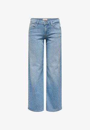ONLY, WIDE-FIT JEANS ONLJULIA LOW WAIST WIDE LEG FIT JEANS - Wide Leg - light blue denim