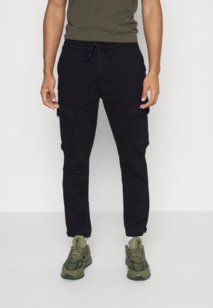 Pantaloni cargo - black