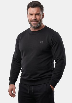 Men Plus, TROYER BASIC ZIPPKRAGEN BIS 8 XL - Mikina - dark marine