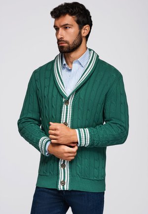Strickjacke - green