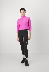 The North Face GLACIER CROPPED ¼ ZIP - Fleecegenser - violet crocus