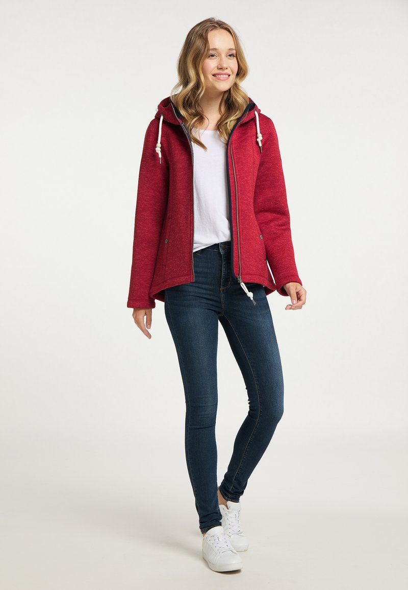 Damen Sweatshirts | Schmuddelwedda SCHMUDDELWEDDA FRAULLY Fleecejacke rot melange/rot-meliert - JZ65249 Damen Sweatshirts | Schmuddelwedda SCHMUDDELWEDDA FRAULLY Fleecejacke rot melange/rot-meliert - JZ65249