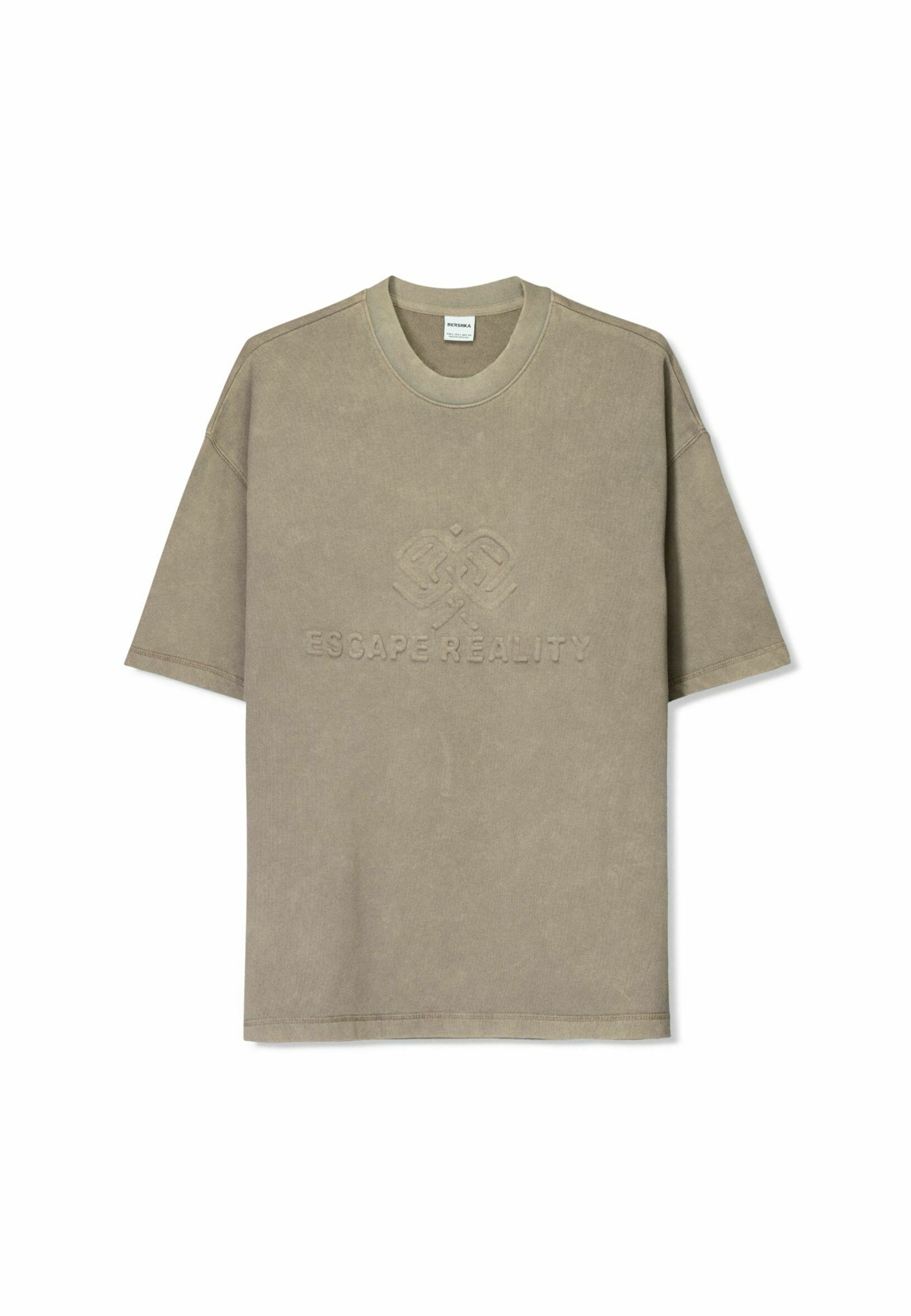 ★ドイツ発*BERSHKA*新作*フェード加工長袖Tシャツ/CAMEL★ 楽天市場】レギュラーオンスコットンサイドスリットビッグT