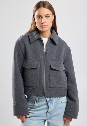 America Today JUDY - Light jacket - dark grey melange