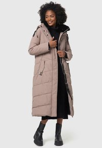 STEPP HINGUCKER - Talvemantel - taupe grey