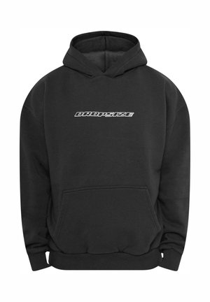 Dropsize MOBILE PHONE DESIGN - Džemperis su gobtuvu - washedblack